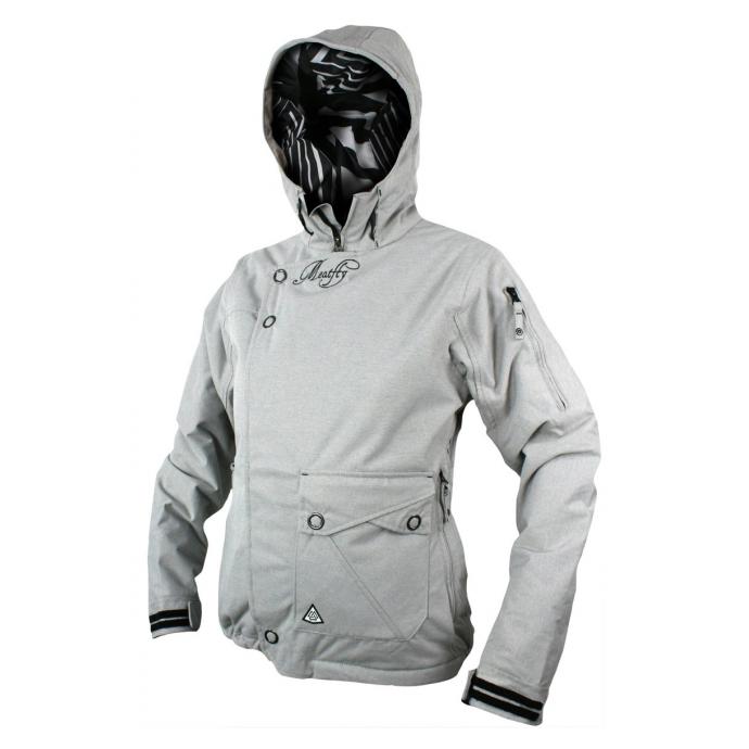 Cноубордическая куртка MEATFLY «MONO-2» - MEATFLY «MONO JCKT-2» grey C - Цвет Серый - Фото 1