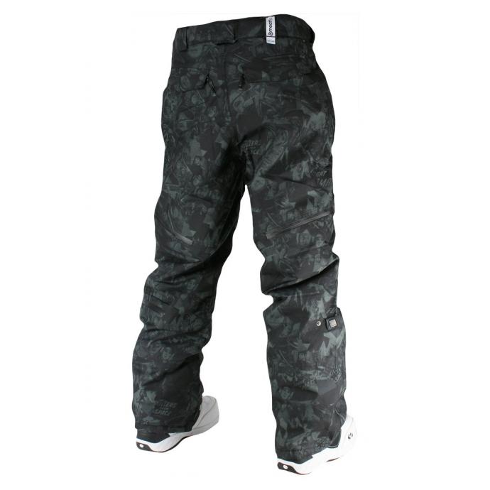 Сноубордические брюки MEATFLY «TRON» - Сноубордические брюки MEATFLY «TRON» grey universe - Цвет Серый - Фото 2