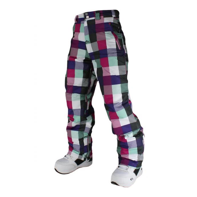 Сноубордические брюки MEATFLY "UNI" - MEATFLY "UNI" (checkers pink) - Цвет Розовый - Фото 1