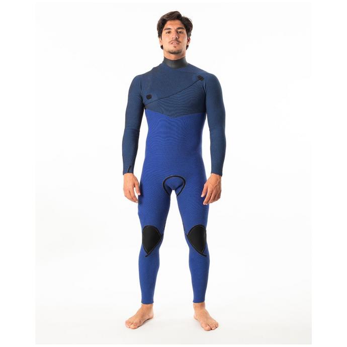 Гидрокостюм длинный мужской E7 E-Bomb 3/2mm Zip Free Wetsuit - E7 E-Bomb 3/2mm - Цвет Черный - Фото 4