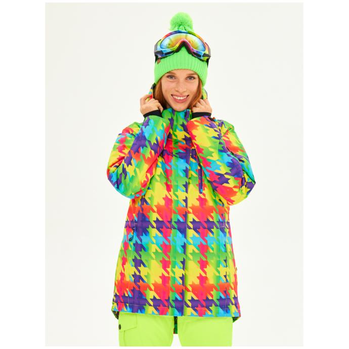 Женская горнолыжная/сноубордическая куртка Alpha Endless - 223/230713_006 - Цвет Зеленый - Фото 14
