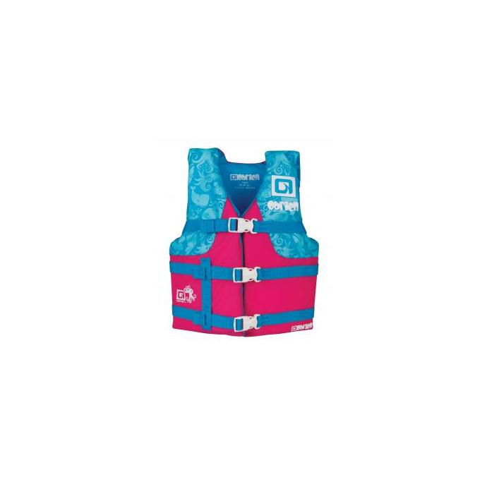 Спасательный жилет нейлон детский O'Brien YOUTH Blue/PINK S25 (25-40 кг) - Артикул 2172201 - Фото 2