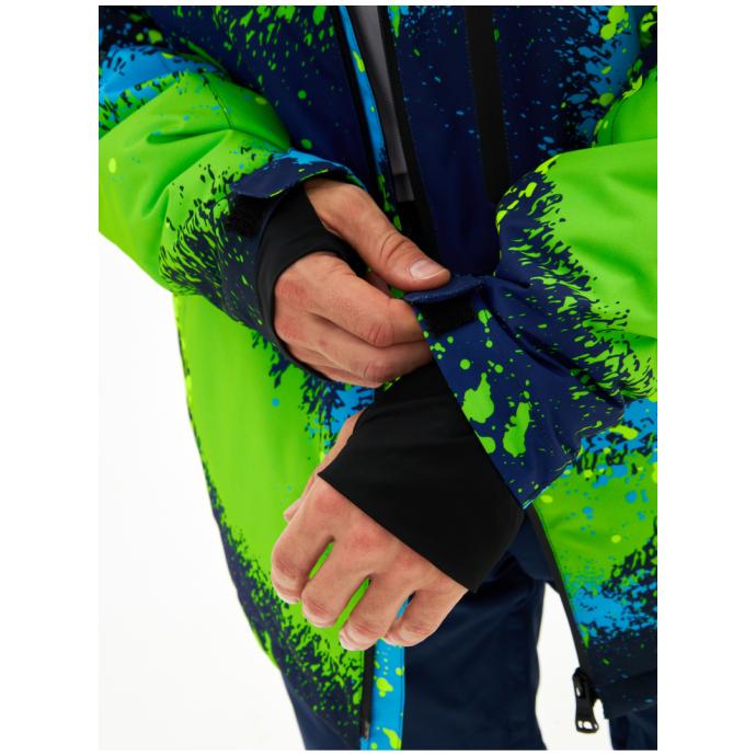 Мужская горнолыжная сноубордическая куртка Alpha Endless  - 423/248 - Цвет Зеленый - Фото 18