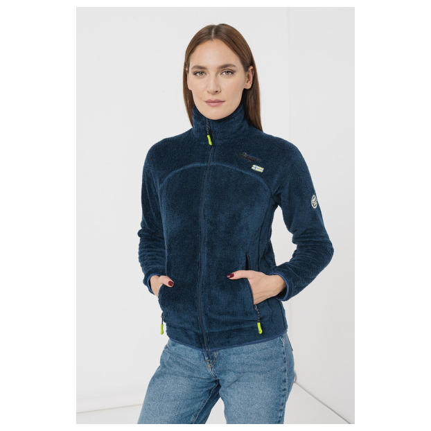 ФЛИС ЖЕНСКИЙ GEOGRAPHICAL NORWAY «UPALENCO» - Аритикул WW1748F/GN-NAVY-M - Фото 1