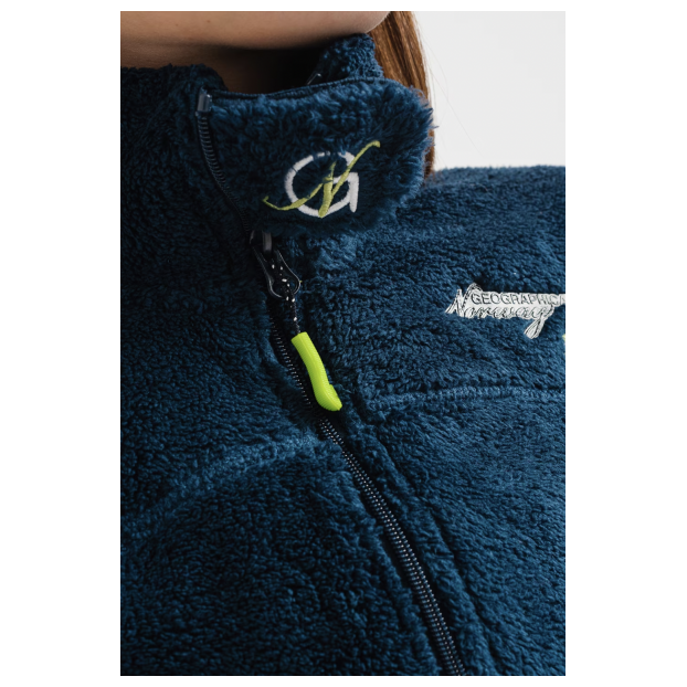 ФЛИС ЖЕНСКИЙ GEOGRAPHICAL NORWAY «UPALENCO» - Аритикул WW1748F/GN-NAVY-M - Фото 5