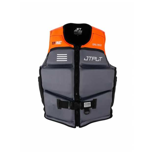 Спасательный жилет для гидроцикла нейлон мужской Jetpilot RX VAULT PROTECH S/E VEST - Аритикул 250260-BLACK/WHITE-L/XL - Фото 2