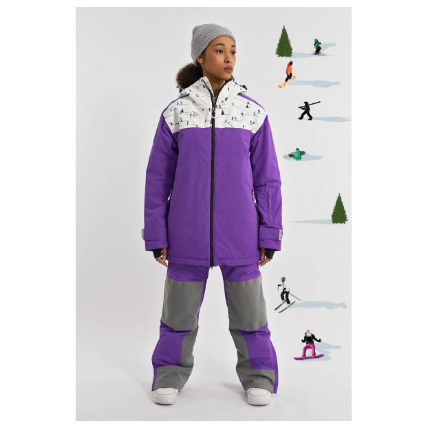 Куртка унисекс COOL ZONE YETI  - Аритикул KU4113/57/53-Purple-S - Фото 20