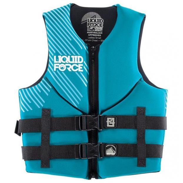 Водный жилет LIQUID FORCE "HINGE" - Аритикул Водный жилет LIQUID FORCE "HINGE" (AQUA) -  (XS) - Фото 1