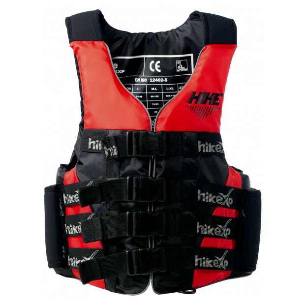 Спасательный жилет красный с ручками hikeXp RXP Ultimate Black/Red - Аритикул 100254-Black/Red-L/X - Фото 2