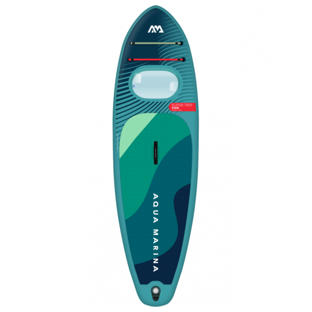 SUP-доска надувная семейная с иллюминатором Aqua Marina Super Trip View 11'2" S24 - Аритикул Aqua Marina Super Trip View 11'2" S24-390 - Фото 2