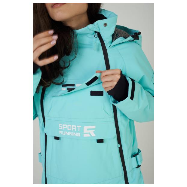 ЖЕНСКИЙ СНОУБОРДИЧЕСКИЙ КОМБИНЕЗОН RUNNING SPORT - Аритикул 8855-turquoise-S - Фото 2