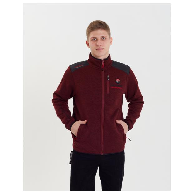 Толстовка мужская GEOGRAPHICAL NORWAY «TAVID» - Аритикул WT1055H/GN-BURGUNDY-S - Фото 6