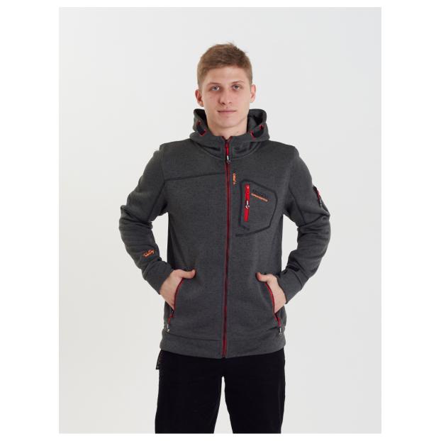 Толстовка мужская GEOGRAPHICAL NORWAY «TELESCOPE» - Аритикул WP032H/GN-DARK GREY-S - Фото 1