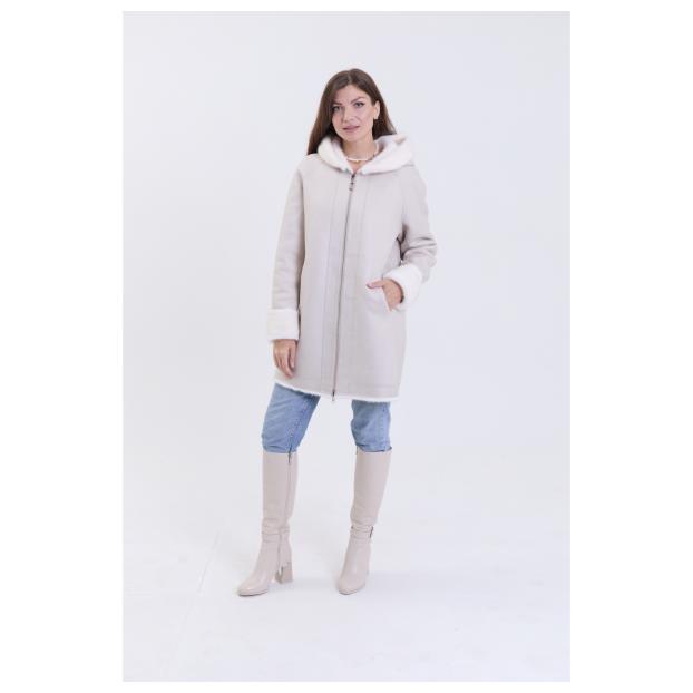 Шуба женская двусторонняя VITIA  - Аритикул A1528-1-6XL - Фото 38
