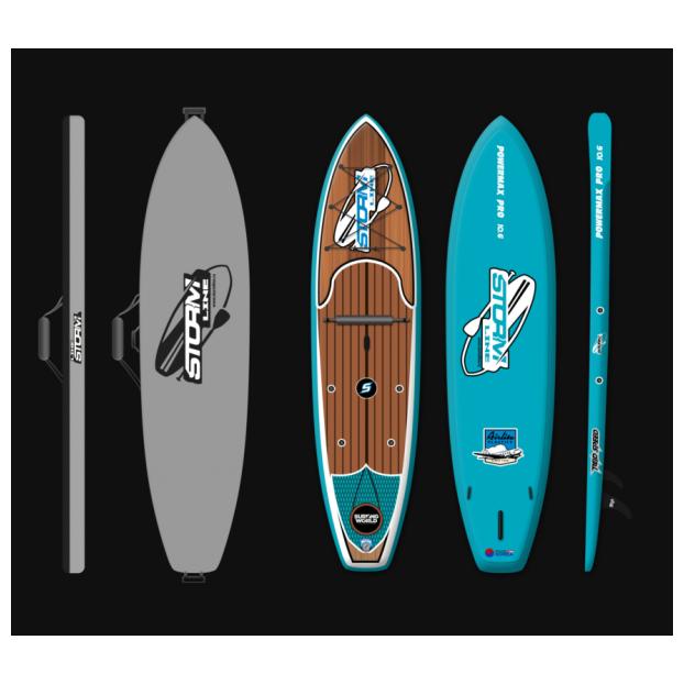 Надувная доска для sup серфинга Stormline Power Max PRO 10.6 - Аритикул Stormline Power Max PRO 10.6 - Фото 2