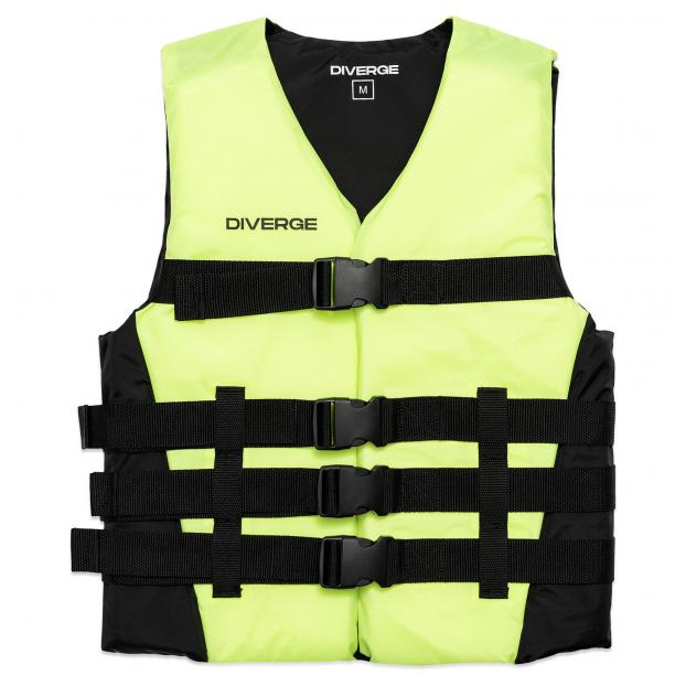 Жилет водный DIVERGE ODYSSEY VEST - Аритикул ODYSSEY_lime/gr - Фото 5