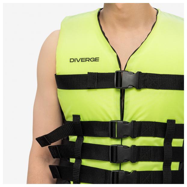 Жилет водный DIVERGE ODYSSEY VEST - Аритикул ODYSSEY_lime/gr - Фото 9