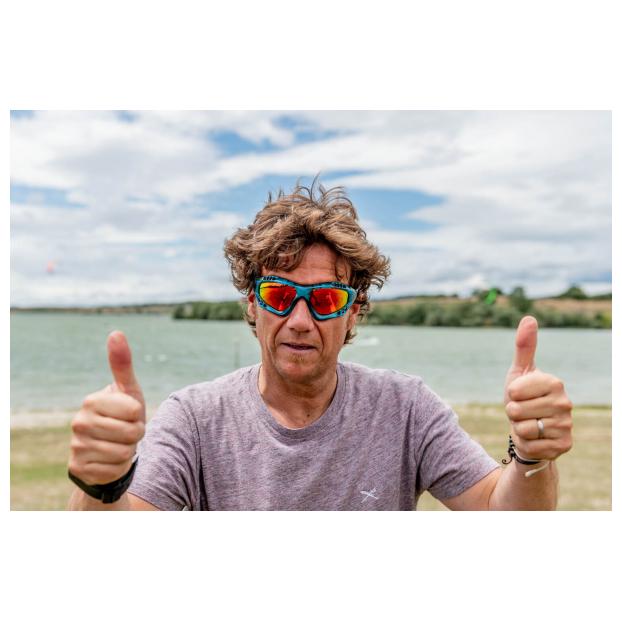 Очки Ocean Australia Transparent Blue / Revo Orange Polirized Lens (STD) - Аритикул 065442- Blue / Revo Orange Polirized - Фото 4