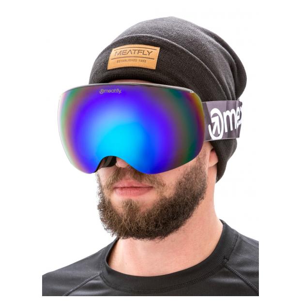 Сноубордическая маска MEATFLY «EKKO» - Аритикул ECCO_XL_Black	 - Фото 15