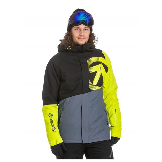 Сноубордическая куртка MEATFLY «BANG»  - Аритикул BANG-Super Lemon/Black-M - Фото 15