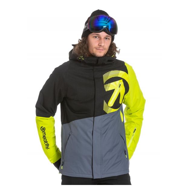 Сноубордическая куртка MEATFLY «BANG»  - Аритикул BANG-Super Lemon/Black-M - Фото 16