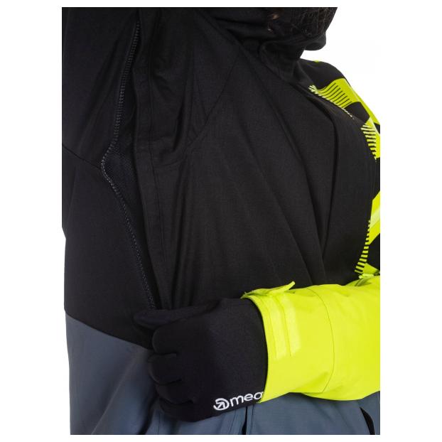Сноубордическая куртка MEATFLY «BANG»  - Аритикул BANG-Super Lemon/Black-M - Фото 18