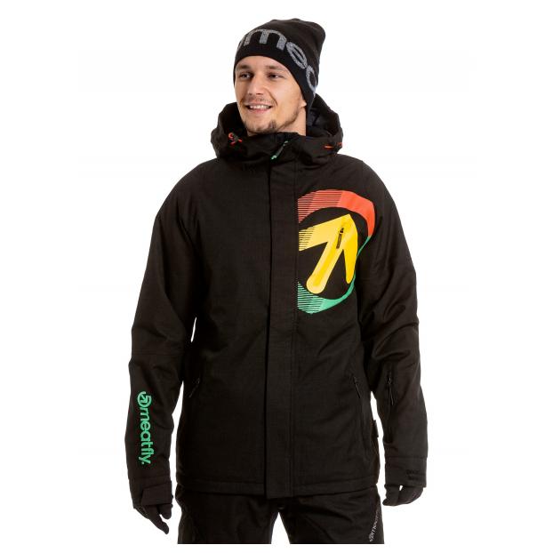 Сноубордическая куртка MEATFLY «BANG»  - Аритикул BANG-Super Lemon/Black-M - Фото 4