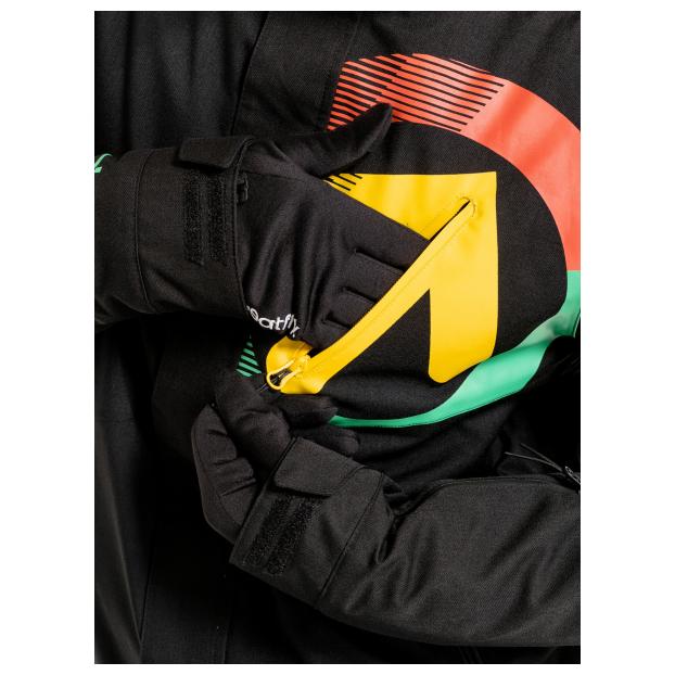 Сноубордическая куртка MEATFLY «BANG»  - Аритикул BANG-Super Lemon/Black-M - Фото 6