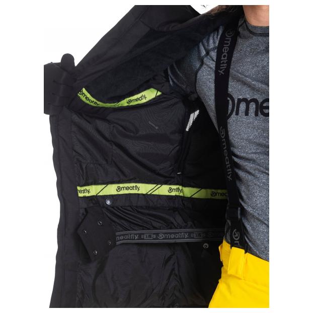 Сноубордическая куртка MEATFLY «BANG»  - Аритикул BANG-Super Lemon/Black-M - Фото 14