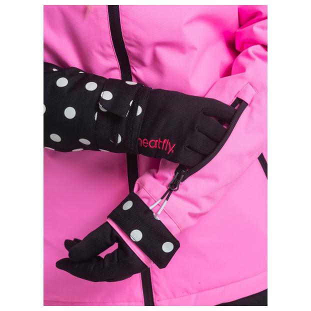 Сноубордическая куртка MEATFLY «DEBORAH JACKET» - Аритикул DEBORAH-HIBISCUS BLACK-S - Фото 19