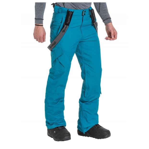 Сноубордические брюки MEATFLY «GHOST PANTS»  - Аритикул GHOST-6-SLATE BLUE-M - Фото 2