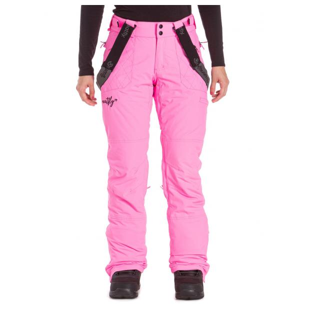 Сноубордические брюки MEATFLY «FOXY PANTS»  - Аритикул FOXY-Pink Killer-S - Фото 1