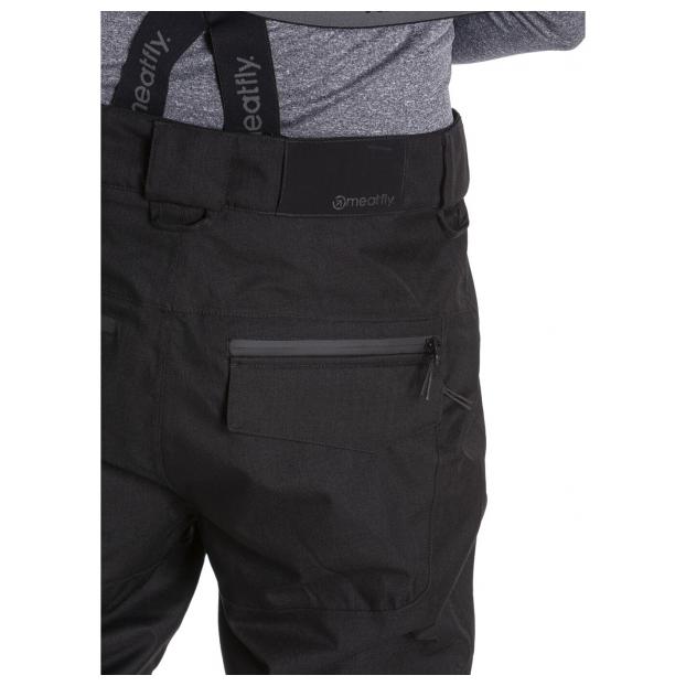 Сноубордические брюки MEATFLY «GNAR PANTS»  - Аритикул GNAR-Black-S - Фото 4