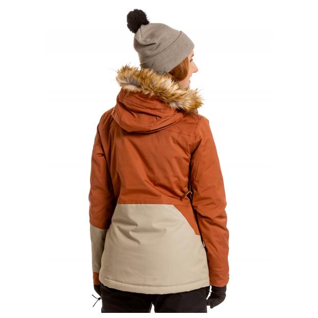Сноубордическая куртка MEATFLY «ATHENA PREMIUM JACKET» - Аритикул ATHENA PREMIUM-Ginger/Eucalyptus-S - Фото 2