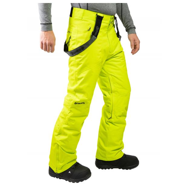 Сноубордические брюки MEATFLY «GNAR PANTS»  - Аритикул GNAR-Acid Lime-S - Фото 7