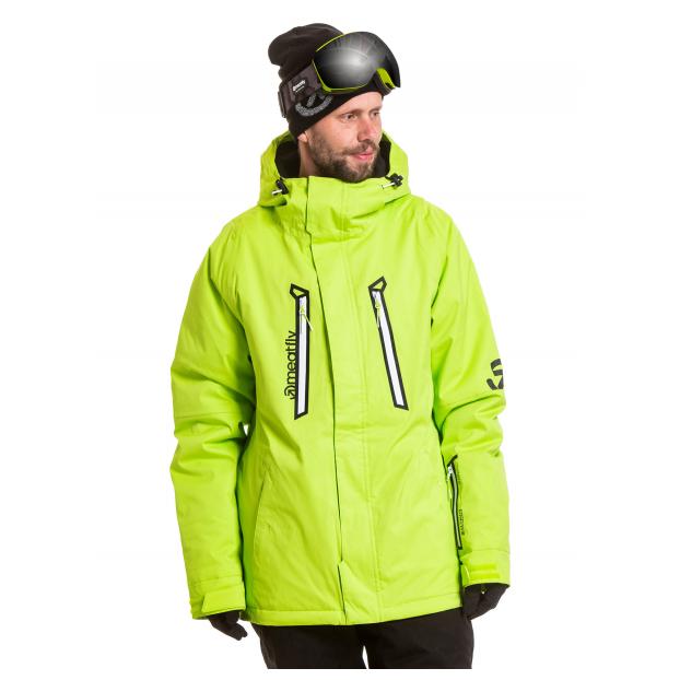 Сноубордическая куртка MEATFLY «DODGE PREMIUM» - Аритикул DODGE-LIME-M - Фото 1