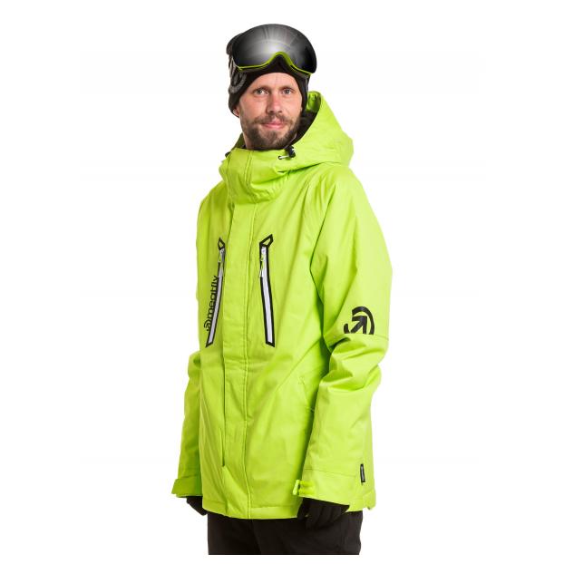 Сноубордическая куртка MEATFLY «DODGE PREMIUM» - Аритикул DODGE-LIME-M - Фото 3