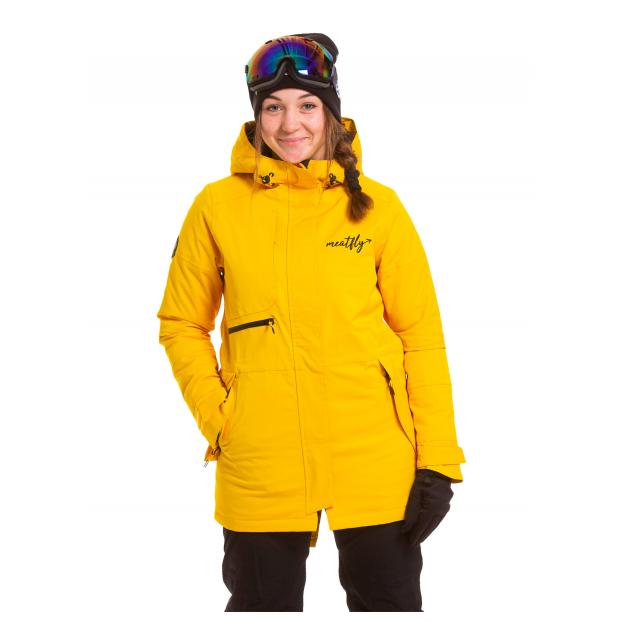 СНОУБОРДИЧЕСКАЯ КУРТКА MEATFLY «BUNNY PREMIUM JACKET» - Аритикул BUNNY-YELLOW-XS - Фото 1