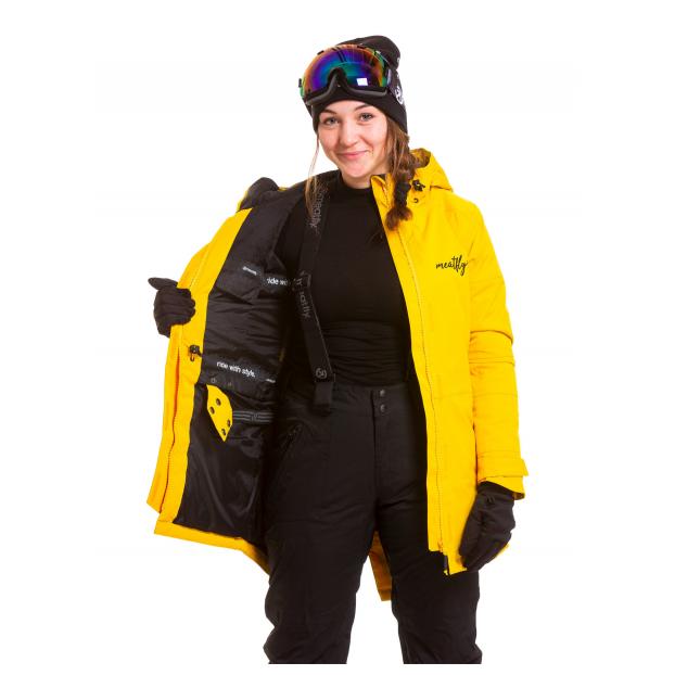 СНОУБОРДИЧЕСКАЯ КУРТКА MEATFLY «BUNNY PREMIUM JACKET» - Аритикул BUNNY-YELLOW-XS - Фото 3