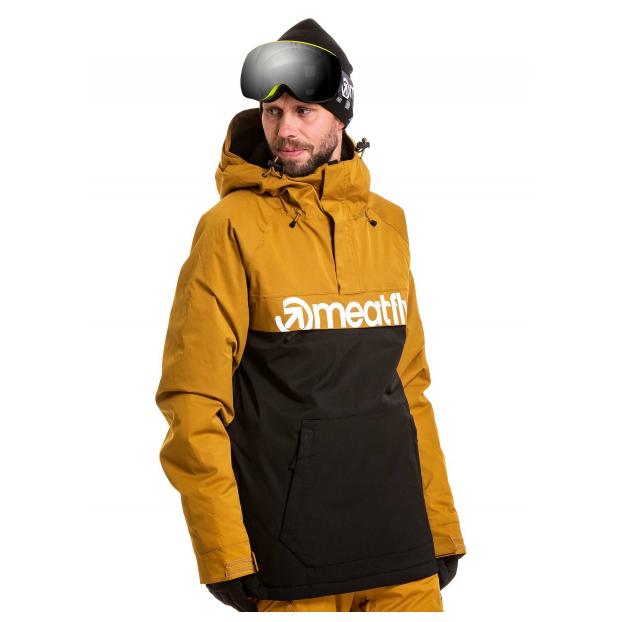 Сноубордическая куртка MEATFLY «SLINGER PREMIUM» - Аритикул SLINGER PREMIUM-Wood/Black-M - Фото 4