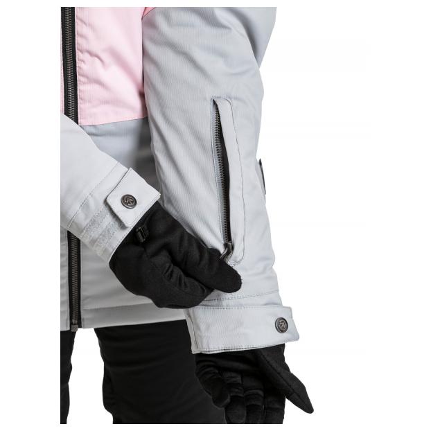 Сноубордическая куртка MEATFLY «KIRSTEN PREMIUM»  - Аритикул KIRSTEN PREMIUM-Storm Camo Pink/Black-M - Фото 6