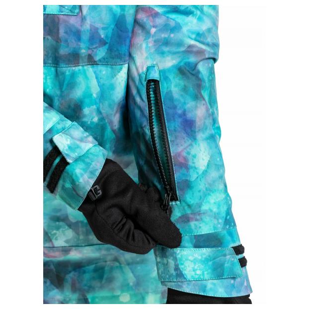 Сноубордическая куртка MEATFLY «YUKI PREMIUM JACKET»  - Аритикул YUKI PREMIUM-Universe Blue-XS - Фото 4