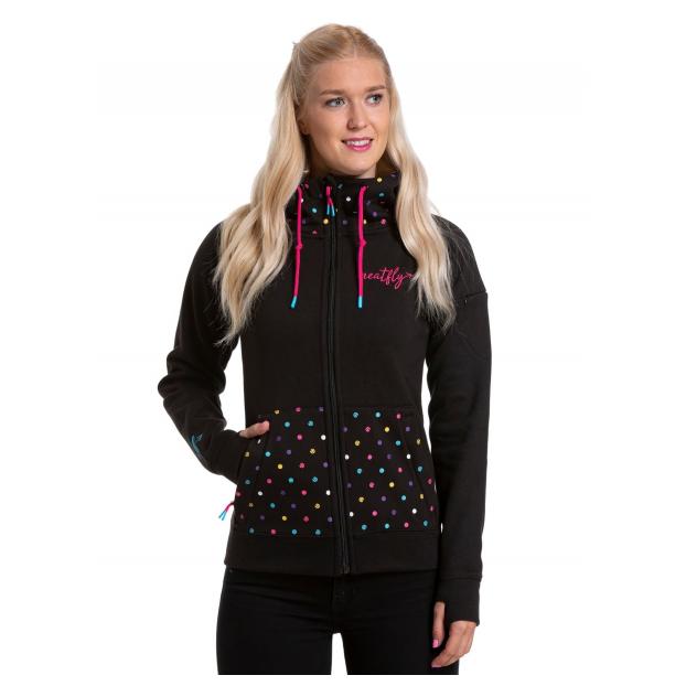 ТОЛСТОВКА ИЗ ФЛИСА MEATFLY «ALISHA» - Аритикул ALISHA3-Color Dots-XS - Фото 12