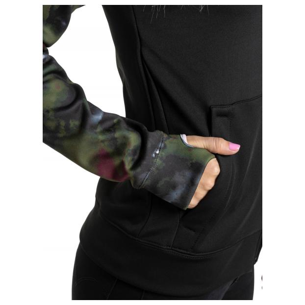 ТОЛСТОВКА ИЗ ФЛИСА MEATFLY «ALISHA» - Аритикул ALISHA-Storm Camo Pink/Black-S - Фото 7