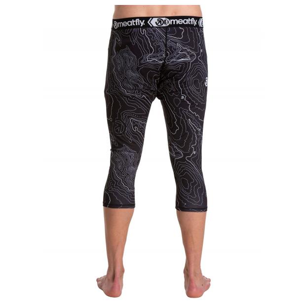 ТЕРМОБЕЛЬЕ МУЖСКОЕ ШОРТЫ MEATFLY KAREV TERMO PANTS - Аритикул KAREV-2-Black Topography-L - Фото 2