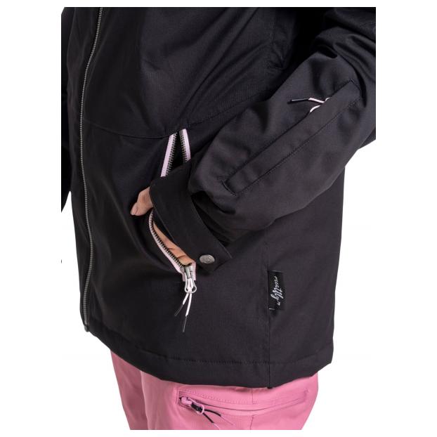 Сноубордическая куртка MEATFLY «KIRSTEN PREMIUM»  - Аритикул KIRSTEN PREMIUM-Storm Camo Pink/Black-M - Фото 20