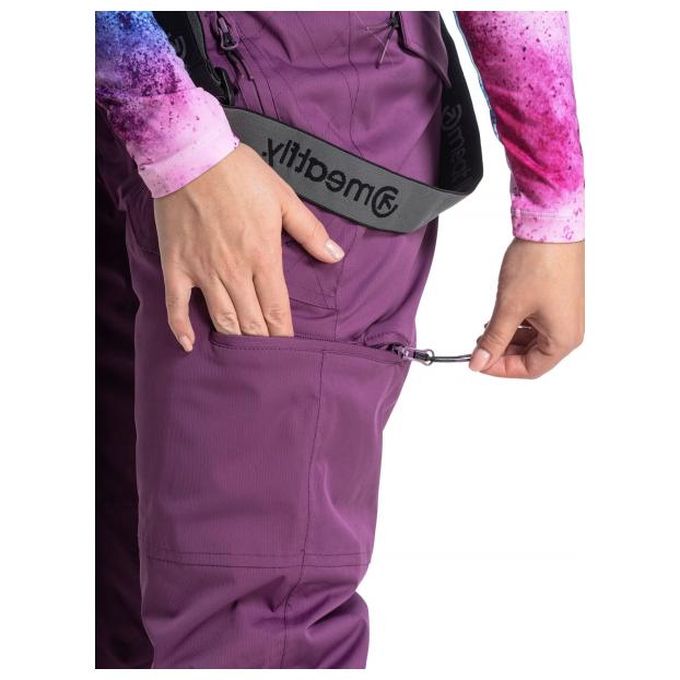 Сноубордические брюки MEATFLY «FOXY PREMIUM PANTS»  - Аритикул FOXY PREMIUM-PURPLE-L - Фото 25