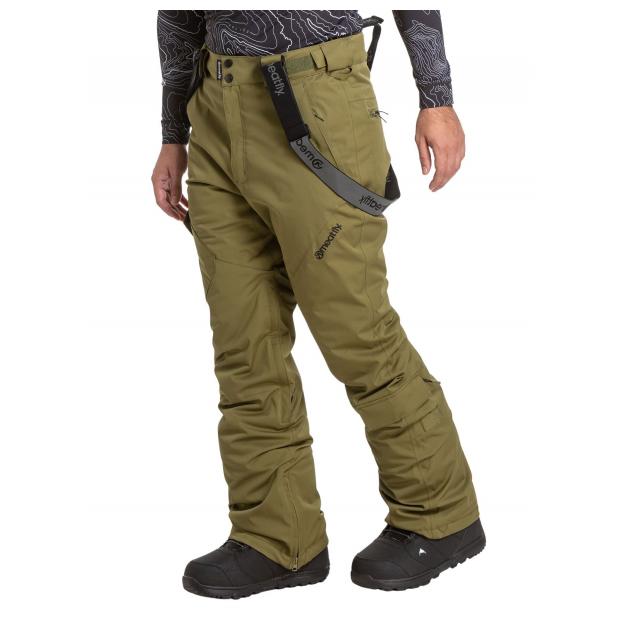 Сноубордические брюки MEATFLY «GHOST PREMIUM PANTS»  - Аритикул GHOST PREMIUM-Green-M - Фото 14
