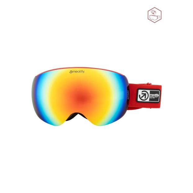 Сноубордическая маска MEATFLY «EKKO» - Аритикул ECCO_XL_Black	 - Фото 26