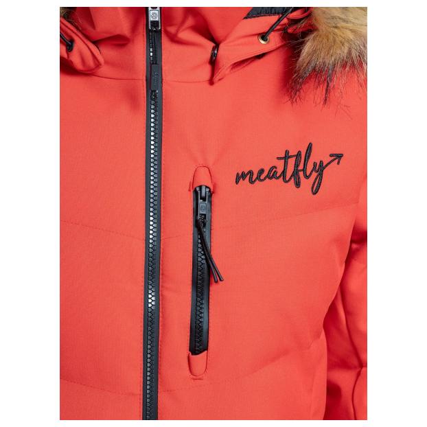 Сноубордическая куртка MEATFLY «BONIE»  - Аритикул BONIE-1-FERRARI RED-S - Фото 8